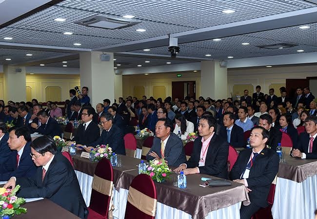 Đại diện cộng đồng người Việt tại Nga dự buổi gặp mặt với Thủ tướng. Ảnh:&nbsp;VGP.