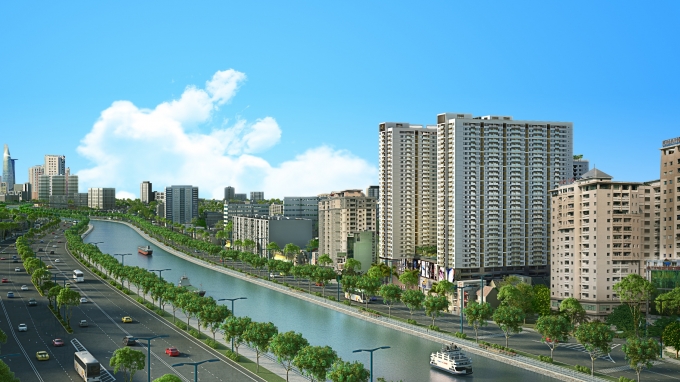 Kh&ocirc;ng gian xanh của The GoldView