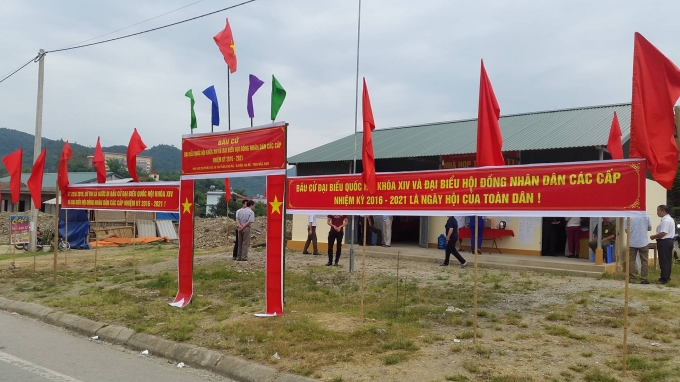 Kh&ocirc;ng kh&iacute; bầu cử tại huyện Ba Bể, Bắc Kạn.