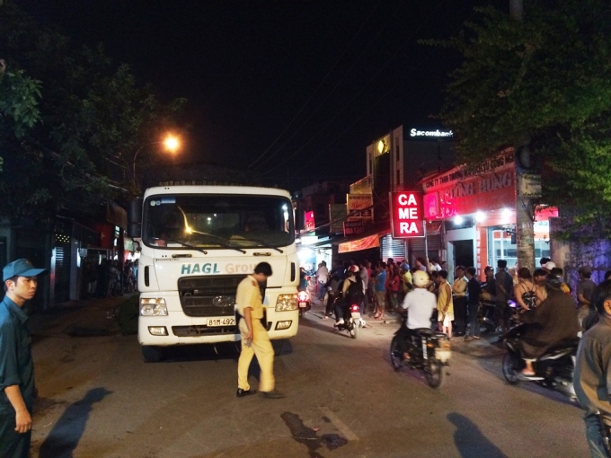 Hiện trường vụ tai nạn