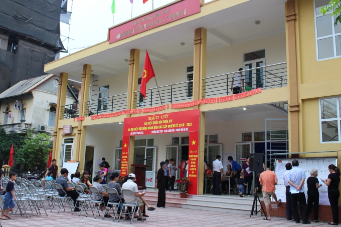 Khu vực bầu cử số 2 (phường Ngọc Thụy).