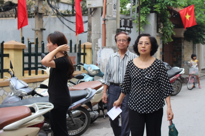 khu vực bỏ phiếu số 2 c&oacute; tất cả 1.981 cử tri.