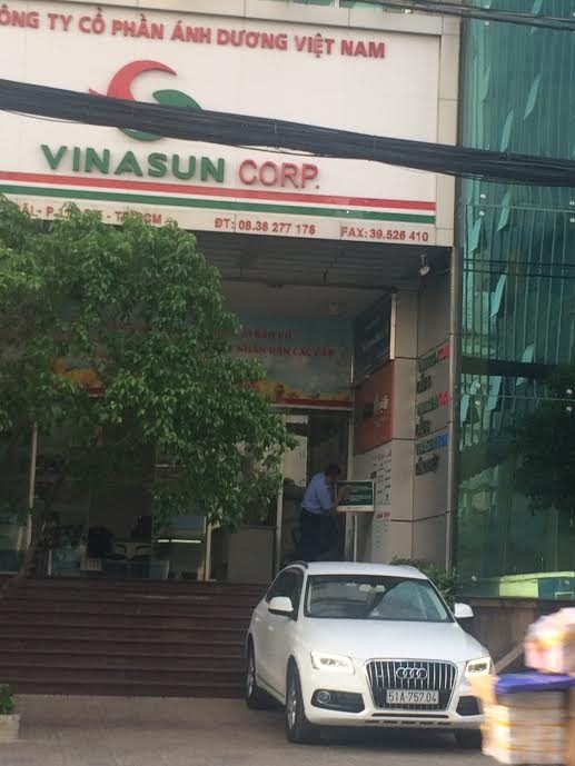 Trụ sở h&atilde;ng taxi Vinasun.