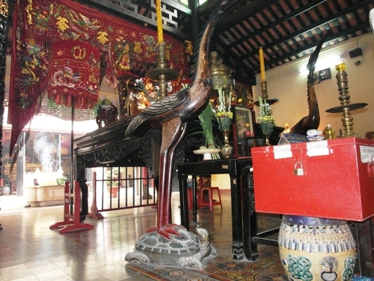 H&igrave;nh ảnh r&ugrave;a đội hạc ở trong c&aacute;c đ&igrave;nh, ch&ugrave;a. Ảnh: internet.