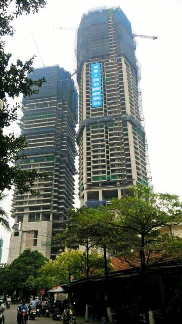 Dự &aacute;n 302 Cầu Giấy thuộc đối tượng được miễn ph&eacute;p x&acirc;y dựng.