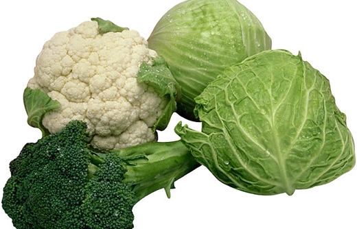 Bắp cải, s&uacute;p lơ c&oacute; nhiều sinh tố C c&oacute; khả năng ngăn chặn tế b&agrave;o ung thư ph&aacute;t triển.