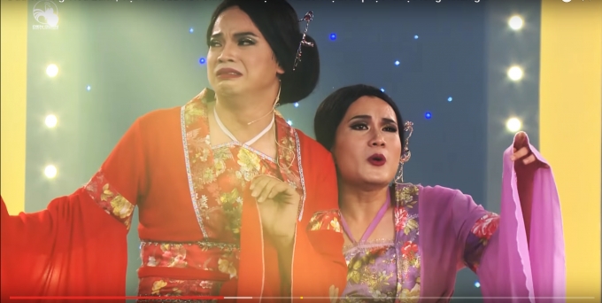 Bị nhận x&eacute;t l&agrave; diễn tẻ nhạt, cả 2 th&iacute; sinh Ho&agrave;ng Sang v&agrave; Qu&yacute; Cường đều phải dừng cuộc chơi.