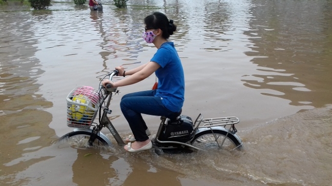 H&agrave; Nội: &Ocirc; t&ocirc;, xe m&aacute;y la liệt