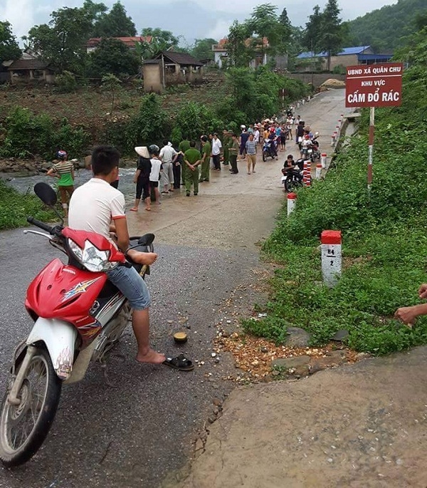 Hiện trường nơi xảy ra vụ việc (Ảnh: Facebook).