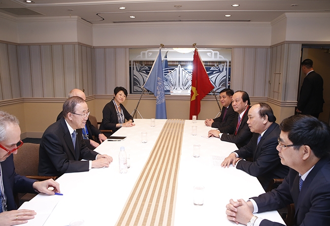 To&agrave;n cảnh buổi hội kiến (Ảnh: VGP).