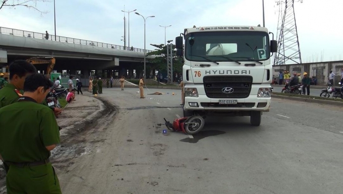 Hiện trường vụ tai nạn