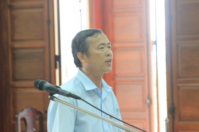 Nguy&ecirc;n đơn Nguyễn Đức Th&agrave;nh y&ecirc;u cầu t&ograve;a c&ocirc;ng bố kết quả x&aacute;c minh chứng cứ tại t&ograve;a.