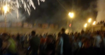 Pháo hoa rơi trúng đám đông ở Nga, 11 người thương vong
