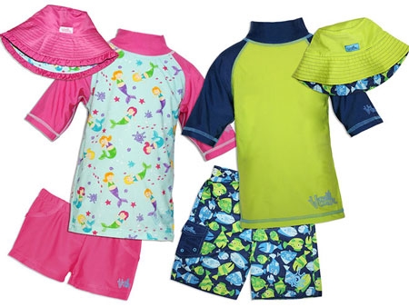 Đồ bơi v&agrave; mũ tr&aacute;nh nắng chuẩn bị cho một m&ugrave;a h&egrave; năng động.