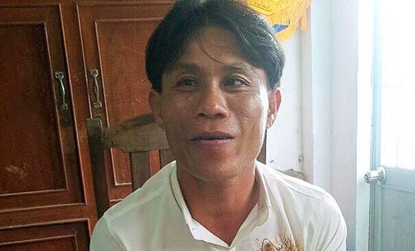 Đối tượng Nguyễn Th&agrave;nh Được (tự T&egrave;o r&ugrave;i) tại CQ CSĐT.