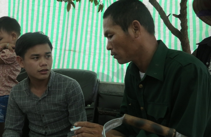 Anh Trần Văn Th&agrave;nh day dứt khi chưa thể thực hiện được lời hứa với c&aacute;c con của m&igrave;nh.