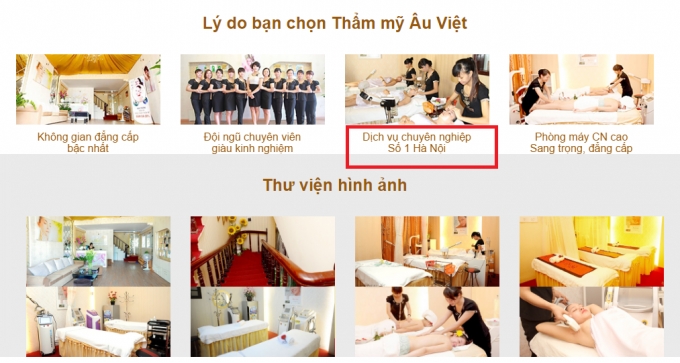 Cơ sở n&agrave;y tự nhận dịch vụ chuy&ecirc;n nghiệp số 1 H&agrave; Nội.