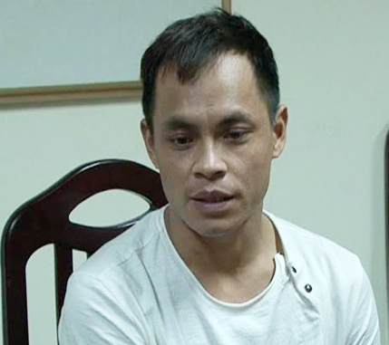 Đối tượng Trần Văn Vương, tr&uacute; tại huyện Lạc Thủy, tỉnh H&ograve;a B&igrave;nh tại cơ &nbsp;quan chức năng.