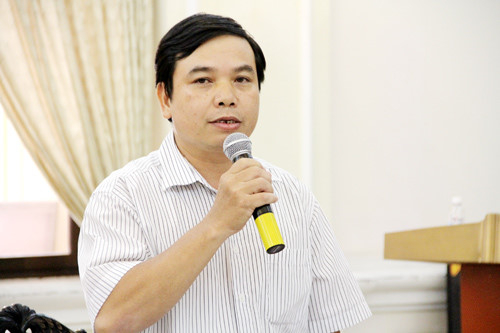 &Ocirc;ng Ho&agrave;ng Đức Minh - Cục trưởng Cục Nh&agrave; gi&aacute;o.