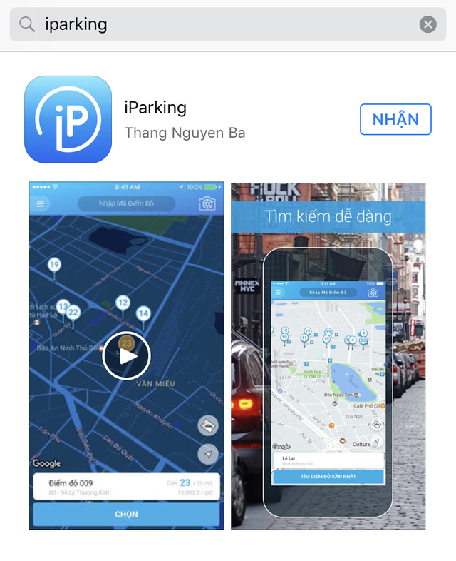 Ng&agrave;y th&iacute; điểm đầu ti&ecirc;n c&oacute; 2000 người c&agrave;i đắt, sử dụng ứng dụng iParking