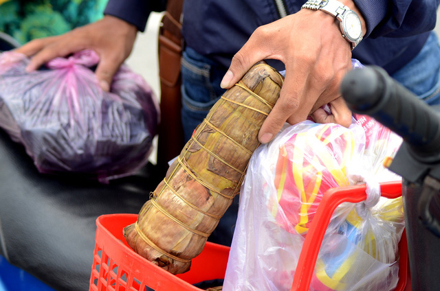 B&aacute;nh t&eacute;t Hậu Giang mang thương hiệu &ldquo;b&aacute;nh t&eacute;t nh&agrave; l&agrave;m&rdquo;.