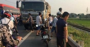 Đề nghị điều tra vụ xe tải đâm liên hoàn khiến 2 người tử vong trên QL1A đoạn qua tỉnh Bắc Giang