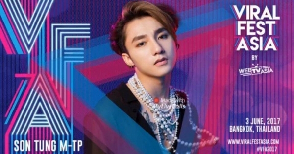 Sao "triệu view" Sơn Tùng M-TP dự lễ hội âm nhạc Viral Fest Asia 2017