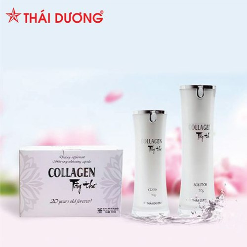 Kem v&agrave; nước Collagen T&acirc;y Thi &ndash; Chống l&atilde;o h&oacute;a từ thi&ecirc;n nhi&ecirc;n