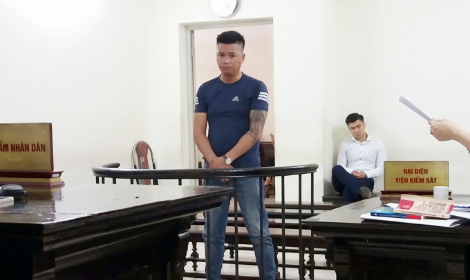 Bị c&aacute;o Phạm Văn Luật.