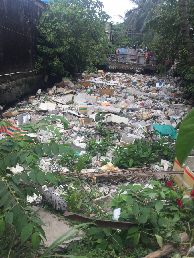 Một cảnh &ocirc; nhiễm trầm trọng.