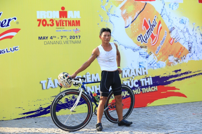 Nh&agrave; v&ocirc; địch Challenge Việt Nam chinh phục thử th&aacute;ch tại Ironman 2017