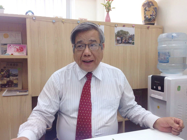 GS.TSKH Vũ Minh Giang. (Ảnh: Lệ Thu)