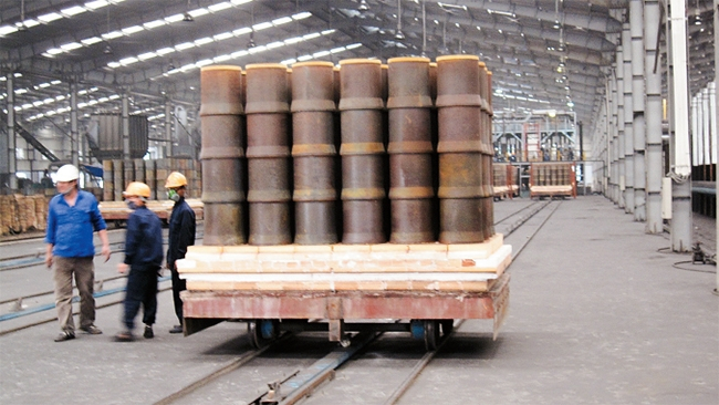 Nh&agrave; m&aacute;y sắt xốp Bắc Cạn đ&atilde; phải ngừng sản xuất từ đầu năm 2013 do kinh doanh kh&ocirc;ng hiệu quả.