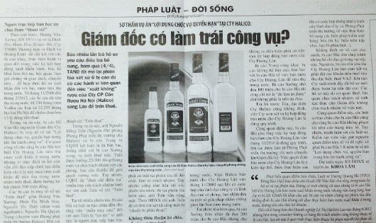 Được chuyển tội danh, nguy&ecirc;n Gi&aacute;m đốc Halico khẳng định &ldquo;phải chịu tội thay người kh&aacute;c&rdquo;