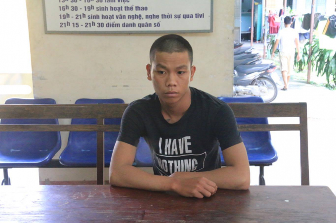 Đối tượng Chu Anh H&agrave;o thừa nhận sau khi xem đoạn clip tr&iacute;ch xuất từ camera h&agrave;nh tr&igrave;nh gắn tr&ecirc;n xe.