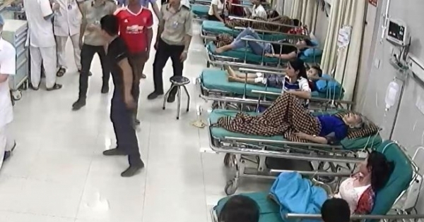 Phú Thọ: Côn đồ hành hung, dùng súng dọa cán bộ y tế BVĐK Hùng Vương