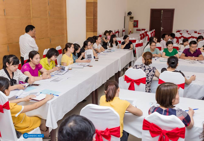 &nbsp;Nh&agrave; huấn luyện của Start-UP S&ocirc;ng Hồng v&agrave; c&aacute;c học vi&ecirc;n.