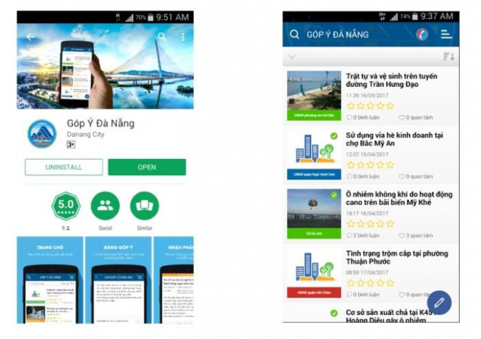 Người d&acirc;n c&oacute; thể dễ d&agrave;ng tải hai ứng dụng n&agrave;y về di động để tiện việc tra cứu xe bus hay phản &aacute;nh, g&oacute;p &yacute; cho ch&iacute;nh quyền.