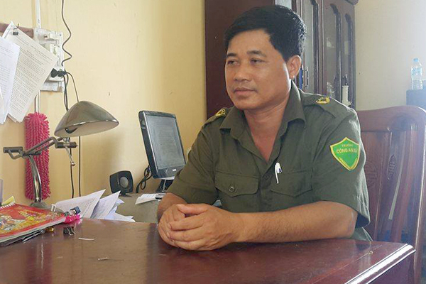 &nbsp;&Ocirc;ng Tăng Văn M&eacute;c, Trưởng c&ocirc;ng an x&atilde; Gia Xuy&ecirc;n huyện Gia Lộc.