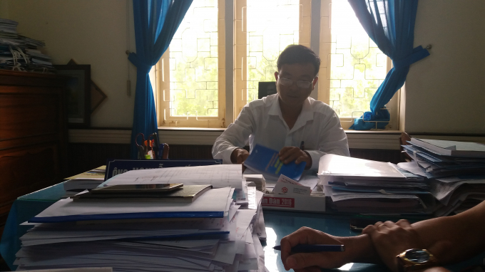 &Ocirc;ng Phạm Văn Điểu, Trưởng BQL Dự &aacute;n đầu tư x&acirc;y dựng TP Hội An th&ocirc;ng tin về Dự &aacute;n k&egrave; hơn 54 tỉ được Ch&iacute;nh phủ cho l&agrave;m