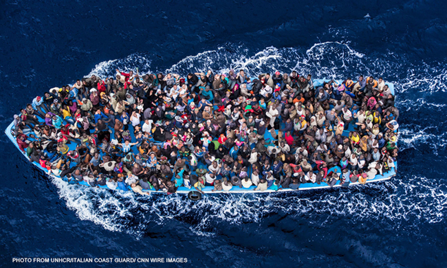 Cao ủy Li&ecirc;n Hợp Quốc về người tị nạn cho biết, hiện đ&atilde; c&oacute; hơn 5 triệu người Syria đi tị nạn. (Ảnh: CNN)