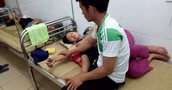 Hi hữu, bị hàng xóm cắn đứt ngón tay vì hái rau mùng tơi