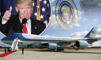 Air Force One của Tổng thống Mỹ bị bốc cháy khi đang sửa chữa