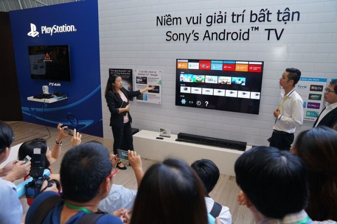 Giới thiệu về d&ograve;ng sản phẩm mới của Sony.