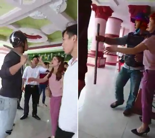 Xảy ra m&acirc;u thuẫn trong l&uacute;c lấy xe m&aacute;y, người nh&agrave; ch&uacute; rễ bị nh&oacute;m người lạ mặt mang hung kh&iacute; tấn c&ocirc;ng.