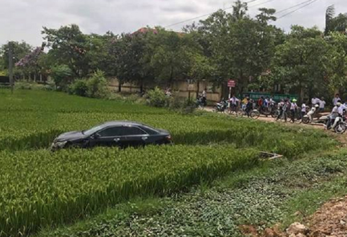 Hiện trường vụ tai nạn (ảnh face book).