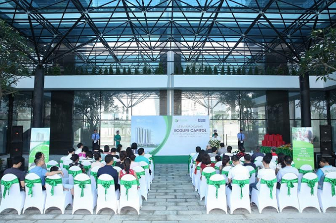 &ldquo;T&ograve;a th&aacute;p xanh&rdquo; EcoLife Capitol ch&agrave;o đ&oacute;n những cư d&acirc;n đầu ti&ecirc;n