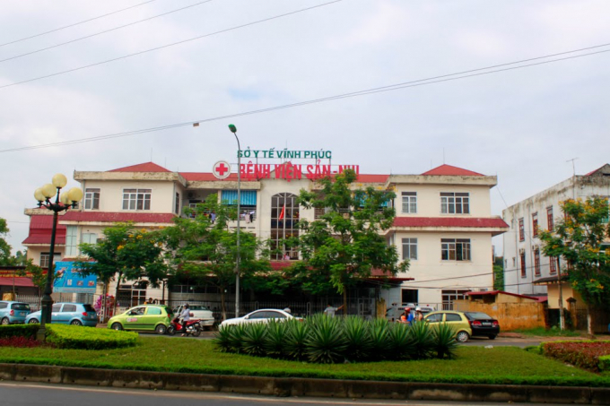 Bệnh viện Sản Nhi Vĩnh Ph&uacute;c. Ảnh: B&aacute;o X&acirc;y dựng