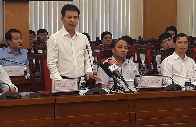 Ph&oacute; Chủ tịch UBND tỉnh Vĩnh Ph&uacute;c Vũ Ch&iacute; Giang