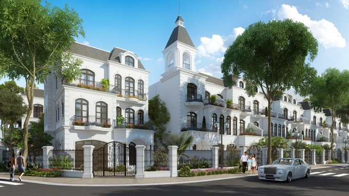 Nh&agrave; vườn tại tiểu khu Phong Lan &ndash; The Harmony với diện t&iacute;ch s&acirc;n vườn trước sau l&ecirc;n tới 40m2